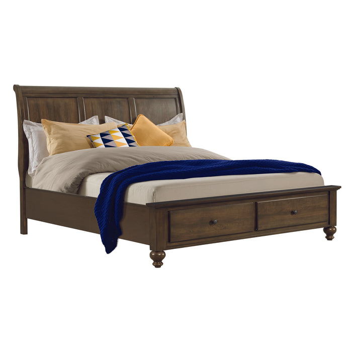 Chatham King 2-Drawer Storage Bed - Vida Furniture (Laredo,TX)