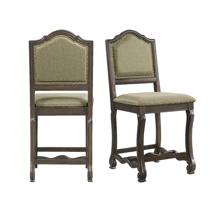 Chesley Counter Height Side Chair Set of 2 - Vida Furniture (Laredo,TX)