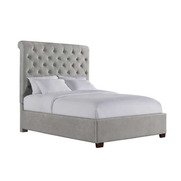 Waldorf Queen Upholstered Bed - Vida Furniture (Laredo,TX)
