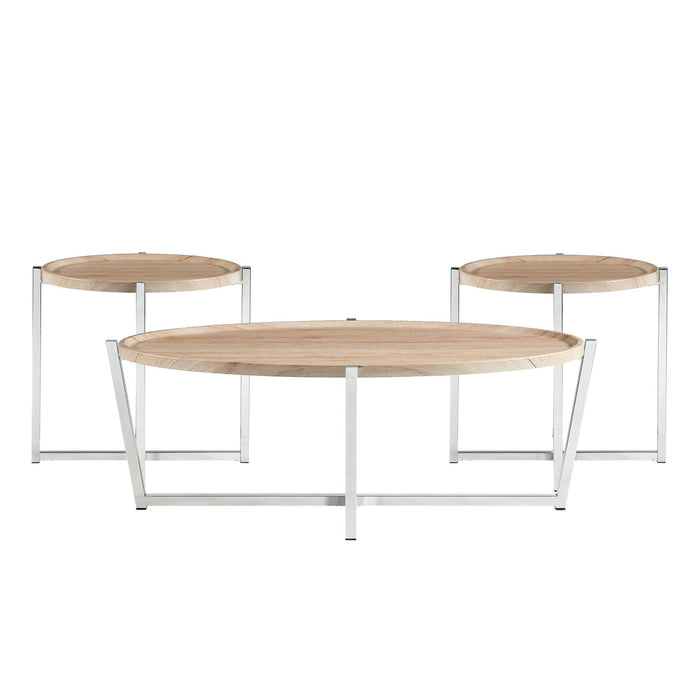 Landry 3PC Occasional Table Set - Vida Furniture (Laredo,TX)