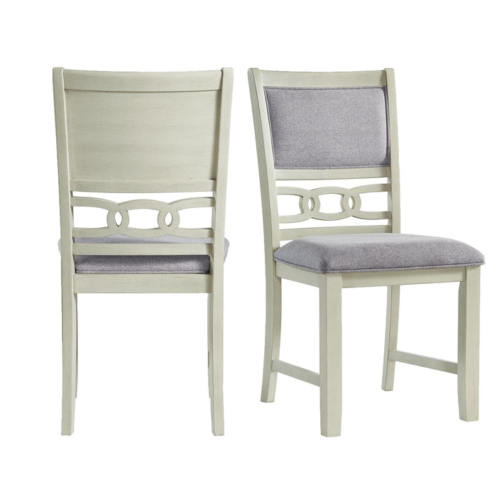 Amherst Standard Height Side Chair Set in Bisque of 2 - Vida Furniture (Laredo,TX)