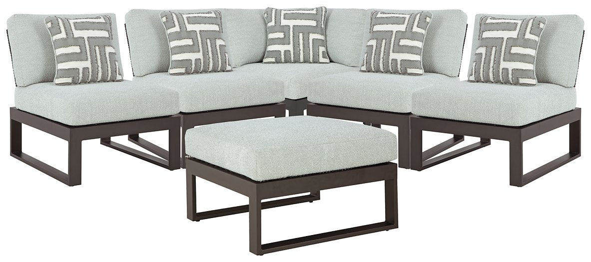 Beachloft Outdoor Seating Set - Vida Furniture (Laredo,TX)