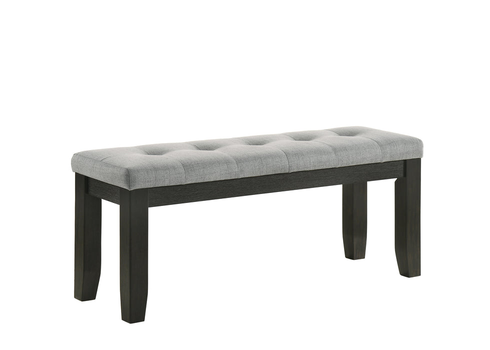 BARDSTOWN BENCH WHEAT CHARCOAL - Vida Furniture (Laredo,TX)