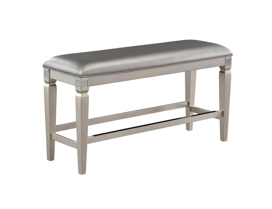 KLINA COUNTER HEIGHT BENCH - Vida Furniture (Laredo,TX)