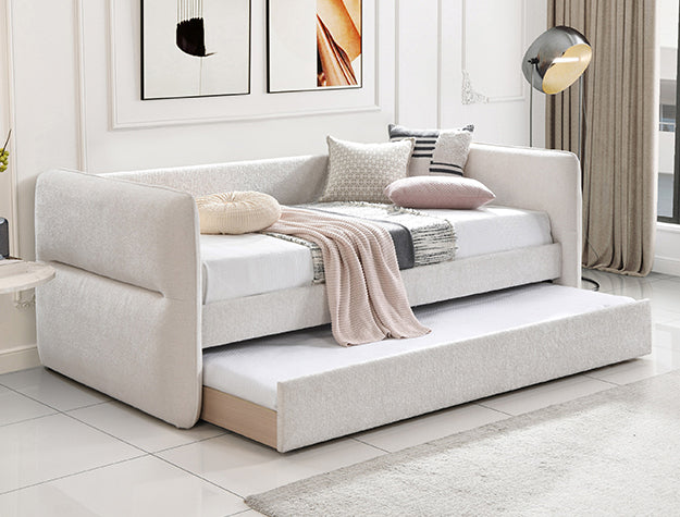 PHILIPA DAYBED ARM- OATMEAL TWEED - Vida Furniture (Laredo,TX)