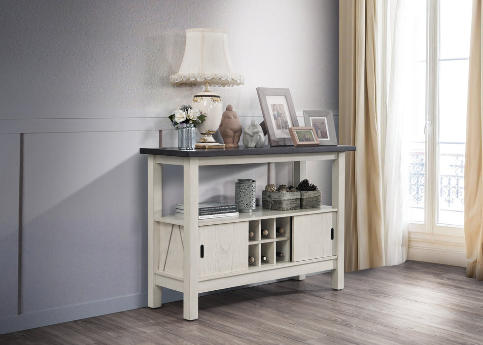 MARIBELLE SERVER CHALK WARM GREY - Vida Furniture (Laredo,TX)