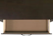 Elements International Beaumont Youth Nightstand in Merlot - Vida Furniture (Laredo,TX)