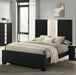 Crown Mark Furniture Rangley Queen Panel Bed in Black B6835-Q - Vida Furniture (Laredo,TX)