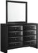 Elements International Emily 8 Drawer Dresser in Black EM800DR - Vida Furniture (Laredo,TX)