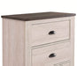 Crown Mark Furniture Coralee 5 Drawer Chest in White - Vida Furniture (Laredo,TX)