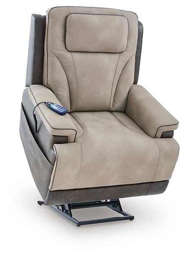 4Z-Peaceful Pause Power Lift Recliner - Vida Furniture (Laredo,TX)