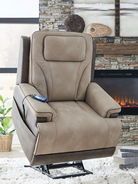4Z-Peaceful Pause Power Lift Recliner - Vida Furniture (Laredo,TX)