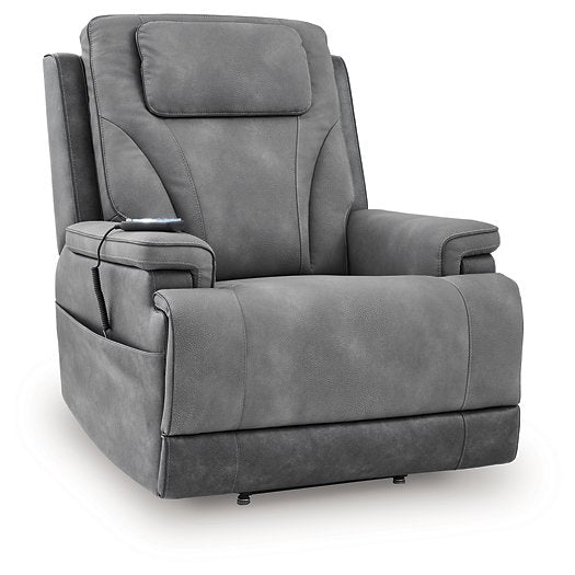 4Z-Peaceful Pause Power Lift Recliner - Vida Furniture (Laredo,TX)