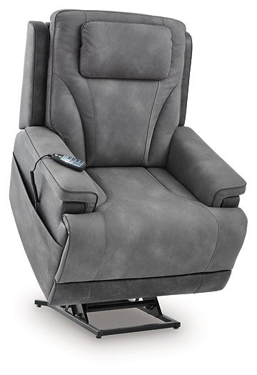 4Z-Peaceful Pause Power Lift Recliner - Vida Furniture (Laredo,TX)