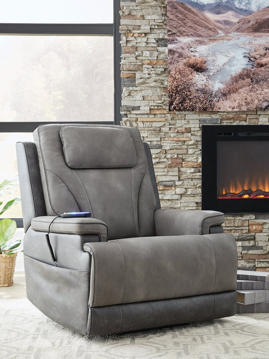 4Z-Peaceful Pause Power Lift Recliner - Vida Furniture (Laredo,TX)