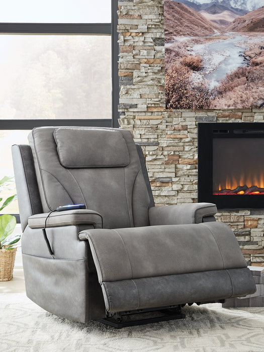 4Z-Peaceful Pause Power Lift Recliner - Vida Furniture (Laredo,TX)