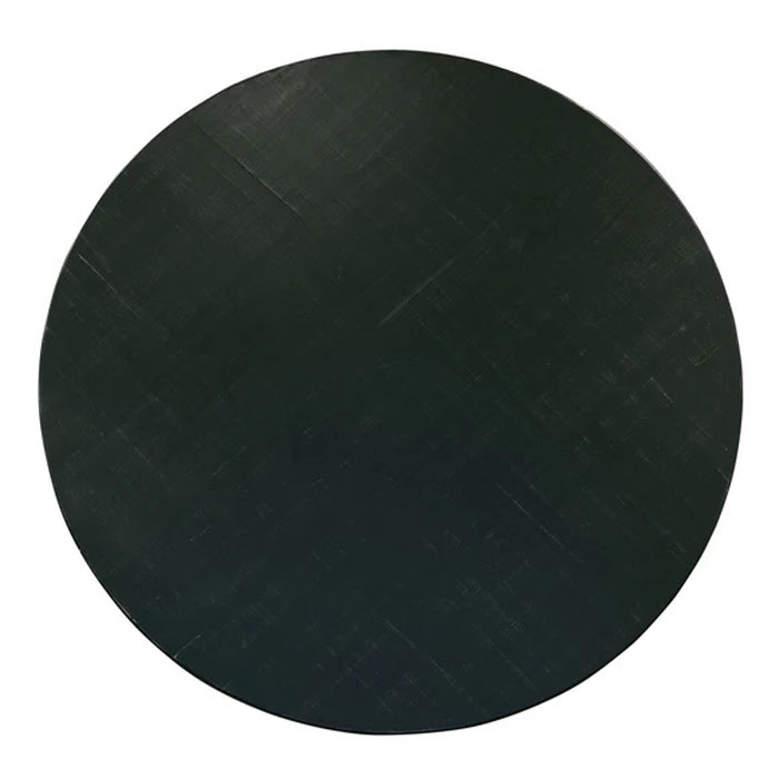 Elements International Britton Mary Dining Table in Charcoal - Vida Furniture (Laredo,TX)