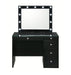 Crown Mark Furniture Morgan Vanity in Black B4851BK - Vida Furniture (Laredo,TX)
