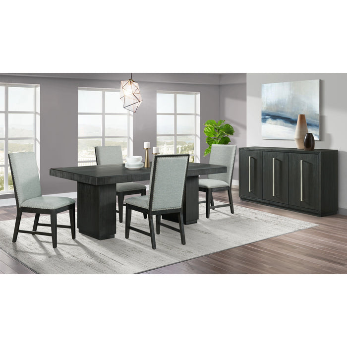 Donovan Upholstery Side Chair Dark (2 Per Pack)