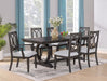 Crown Mark Furniture Buchanan Arm Chair in Brown (Set of 2) - Vida Furniture (Laredo,TX)