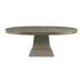 Elements International Collins Dining Table in Weathered Gray - Vida Furniture (Laredo,TX)