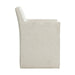 Elements International Collins Dining Arm Chair with Heirloom in Taupe - Vida Furniture (Laredo,TX)