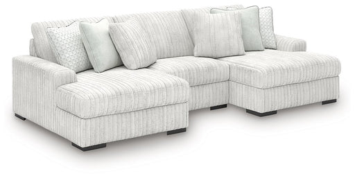 Stupendous Sectional with Double Chaise - Vida Furniture (Laredo,TX)