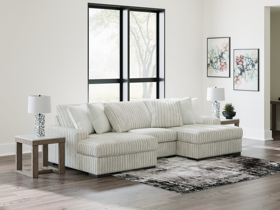 Stupendous Sectional with Double Chaise - Vida Furniture (Laredo,TX)