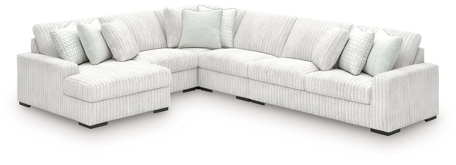 Stupendous Sectional with Chaise - Vida Furniture (Laredo,TX)