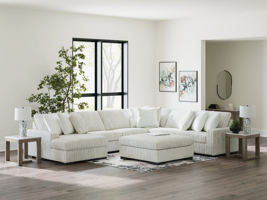 Stupendous Sectional with Chaise - Vida Furniture (Laredo,TX)