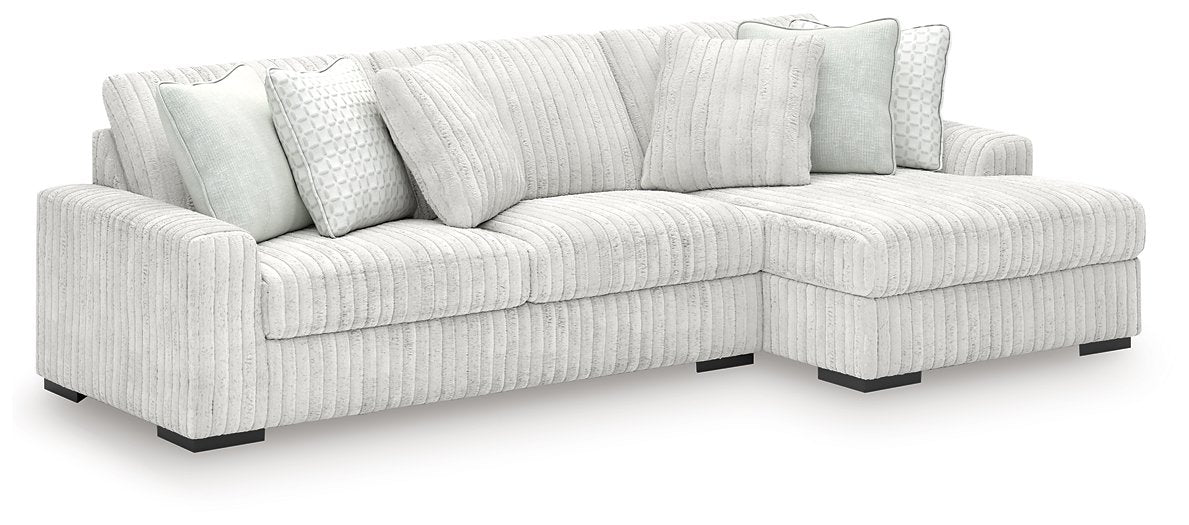 Stupendous Sectional with Chaise - Vida Furniture (Laredo,TX)