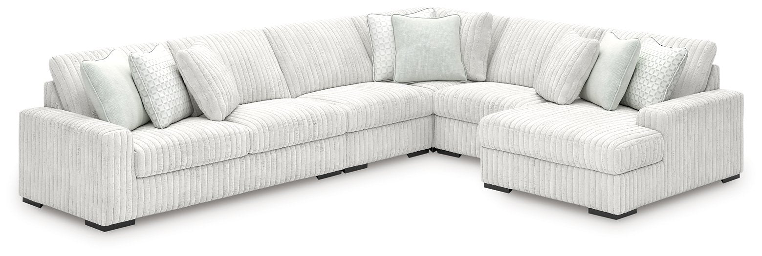 Stupendous Sectional with Chaise - Vida Furniture (Laredo,TX)