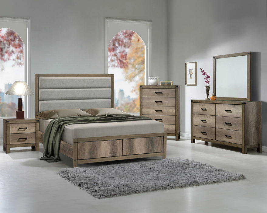 Matteo Bed - Drift Wood