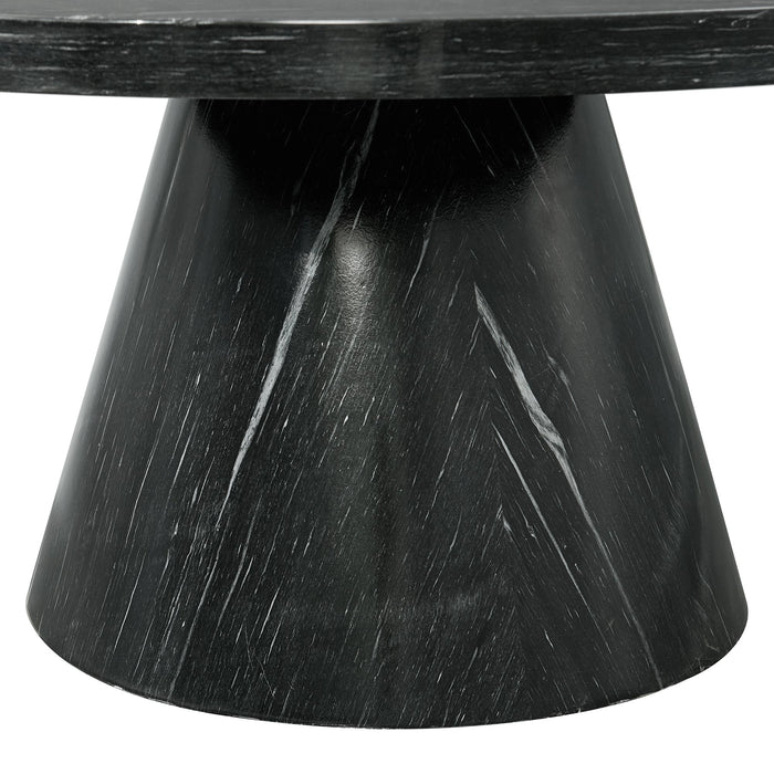 Bellini Round Occasional Coffee Table Complete in Grey
