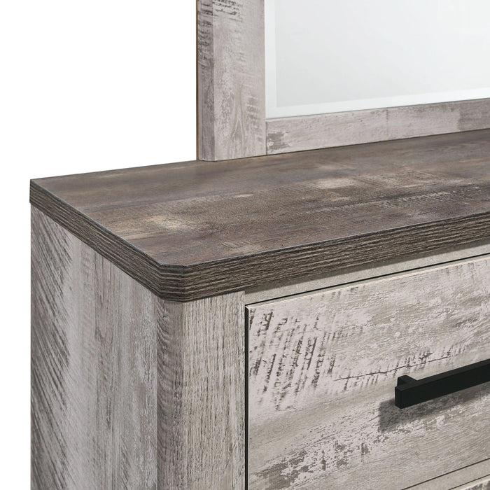 Millers Cove 7-Drawer Dresser with Mirror