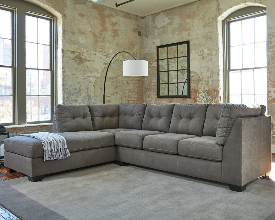 Pitkin 2-Piece Sectional with Chaise - Vida Furniture (Laredo,TX)