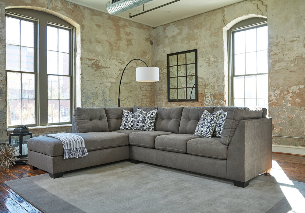 Pitkin 2-Piece Sectional with Chaise - Vida Furniture (Laredo,TX)