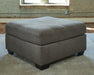 Pitkin Oversized Accent Ottoman - Vida Furniture (Laredo,TX)