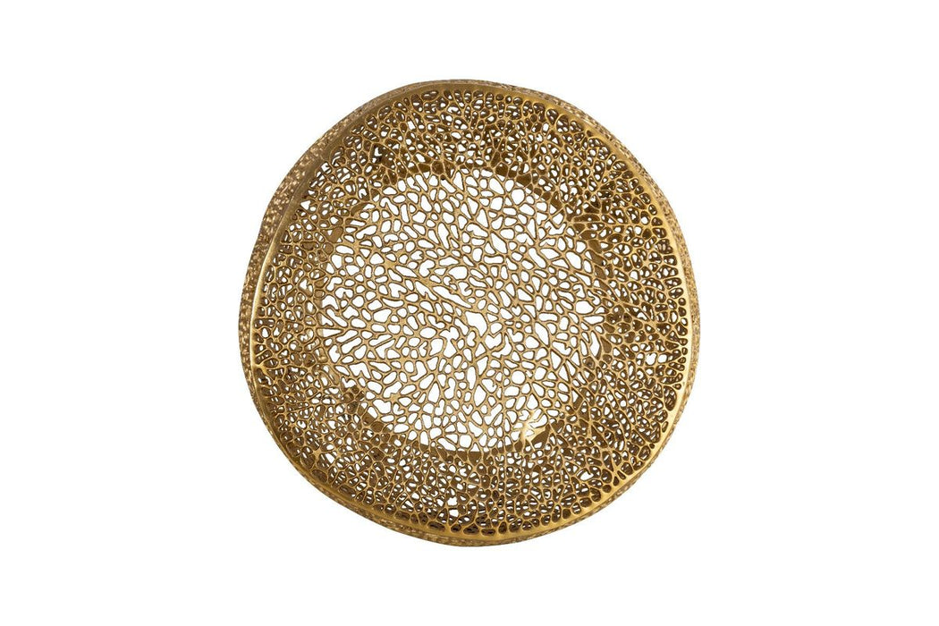 Galaxy Home T3502-32 Coffee Table in Gold - Vida Furniture (Laredo,TX)