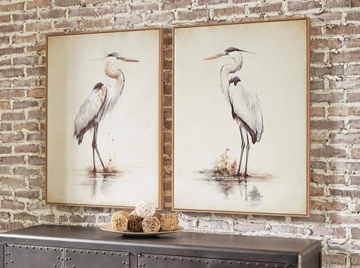 Aubinell Wall Art (Set of 2) - Vida Furniture (Laredo,TX)
