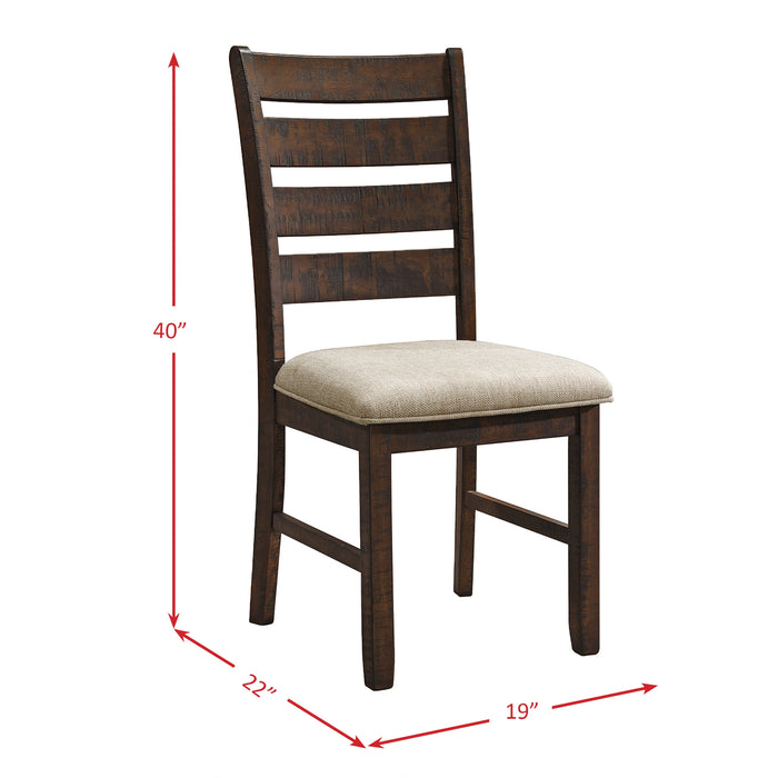 Jax Side Chair (2 Per Pack) in Cherry