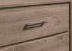 Crown Mark Furniture River 2 Drawer Nightstand in Brown - Vida Furniture (Laredo,TX)