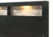 Crown Mark Furniture Cadence Queen Panel Bed in Black - Vida Furniture (Laredo,TX)