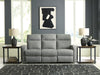 Gauntlet Reclining Sofa - Vida Furniture (Laredo,TX)