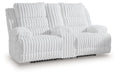 Rhines Falls Power Reclining Loveseat with Console - Vida Furniture (Laredo,TX)