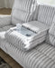 Rhines Falls Power Reclining Sofa with Drop Down Table - Vida Furniture (Laredo,TX)