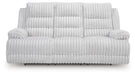 Rhines Falls Power Reclining Sofa with Drop Down Table - Vida Furniture (Laredo,TX)