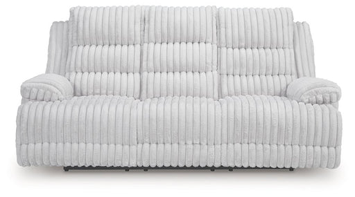 Rhines Falls Power Reclining Sofa with Drop Down Table - Vida Furniture (Laredo,TX)