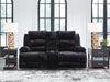 Rhine Falls Reclining Loveseat with Console - Vida Furniture (Laredo,TX)