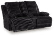 Rhine Falls Reclining Loveseat with Console - Vida Furniture (Laredo,TX)